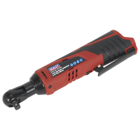 Image of Sealey CP 12Volt Sealey CP1202 Cordless Ratchet Wrench 3/8"Sq Drive 12V Li-ion (Bare Unit)
