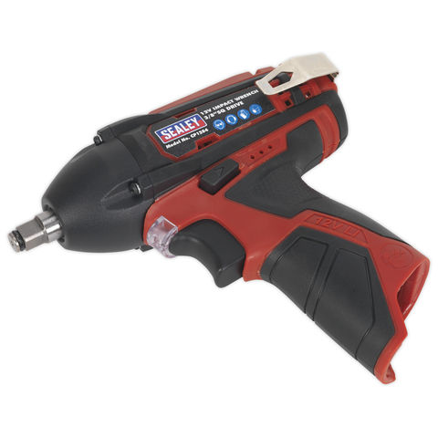 Image of Sealey CP 12Volt Sealey CP1204 Cordless Impact Wrench 3/8"Sq Drive 80Nm 12V Li-ion (Bare Unit)