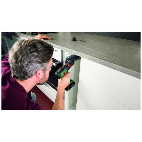 Bosch AdvancedDrill 18 Classic Drill/Driver with 1 x Battery, Charger ...