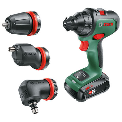 Bosch AdvancedDrill 18 Classic Green Cordless Two-speed Drill/Driver (With 1 x Battery, 1 x Charger & 3 Attachments)