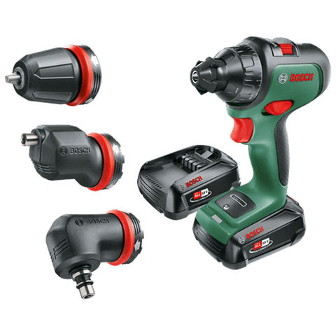 Image of Power for All Alliance Bosch AdvancedDrill 18 Classic Green Cordless Two-speed Drill/Driver (With 2 x Battery, 1 x Charger & 3 Attachments)