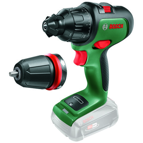 Image of Power for All Alliance Bosch AdvancedImpact 18 Classic Green Cordless Two-speed Combi Drill (With 1 x 2.5Ah Battery & Charger)