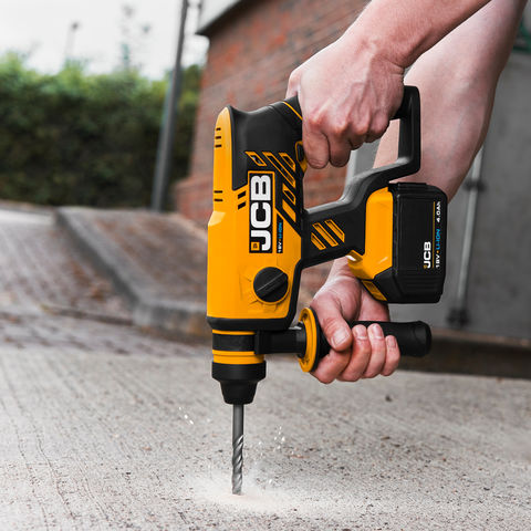 JCB 21-18BLRH-B 18V Brushless SDS Rotary Hammer Drill (Bare Unit ...