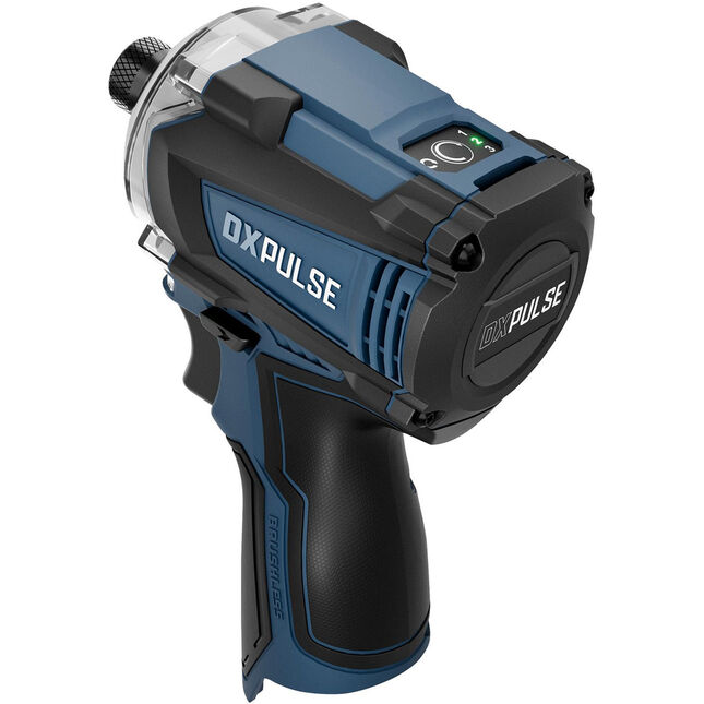 Image of Draper DXPULSE 12v Cordless Brushless Combi Drill and Impact Driver Kit 2 x 4ah Li-ion Charger Case