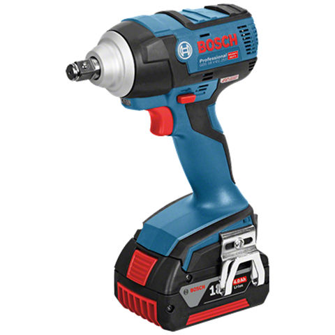 Bosch Bosch GDS 18 V-LI HT Professional 18V Impact Wrench (2 x 5.0 Ah ...