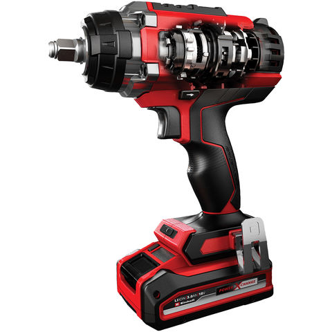 Einhell Power X-Change IMPAXXO 18/400 Cordless 400Nm Impact Wrench ...