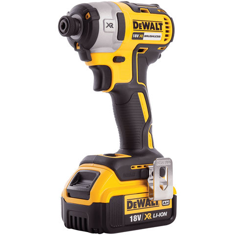 DeWalt DCF887M1-GB 18V XR Cordless Brushless 3 Speed Impact Driver with 1 x 4Ah Battery