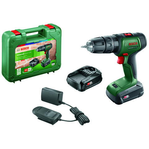 Photo of Power For All Alliance Bosch Universalimpact 18v Cordless Two-speed Combi Drill -with 2 X 1.5ah Battery & Charger-
