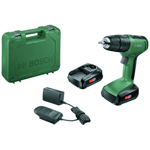 Photo of Bosch Bosch Universalimpact 18 Cordless Two-speed Combi Drill -with 2 X 1.5ah Battery & Charger-