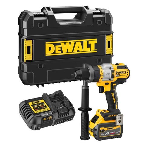 Photo of Dewalt Xr Flexvolt Dewalt Dcd999t1-gb 18v Xr High Power Hammer Drill/driver With Flexvolt Advantage With 1 X 6ah Battery