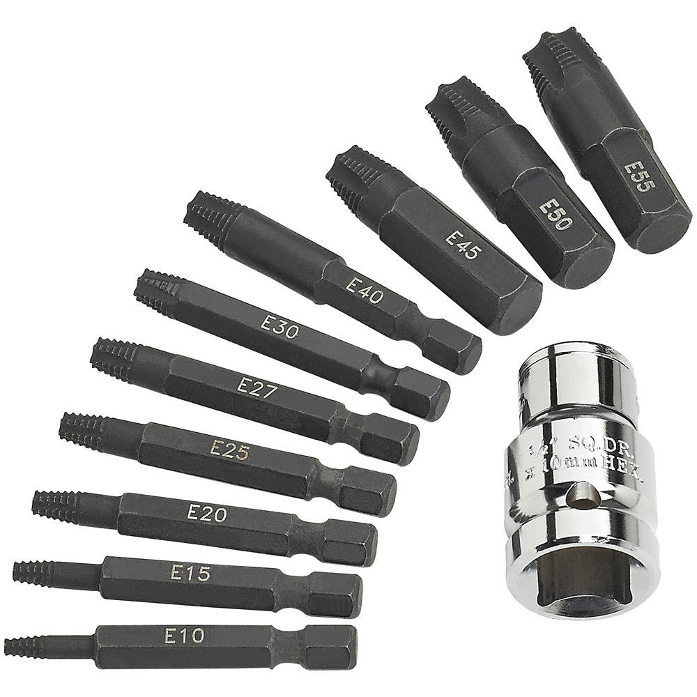 Clarke PRO332 11 Piece Torx® Screw Extractor Set Machine Mart