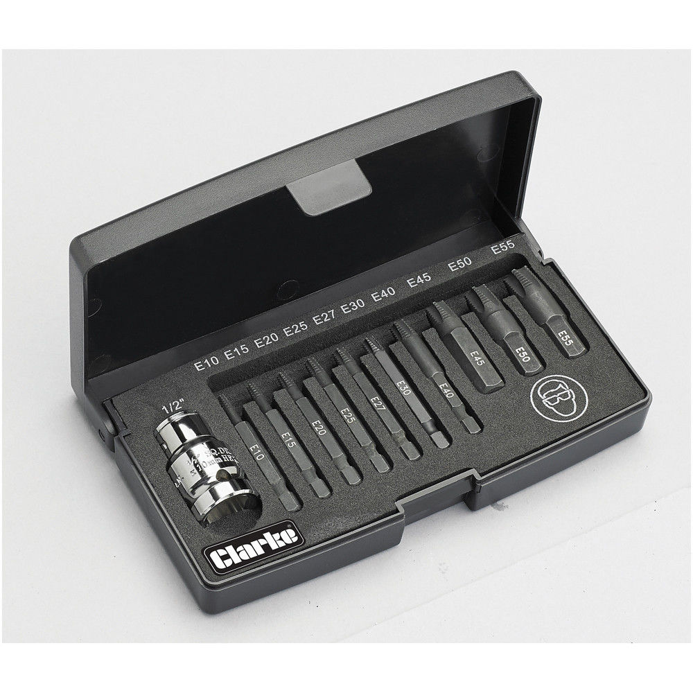 Clarke PRO332 11 Piece Torx® Screw Extractor Set Machine Mart