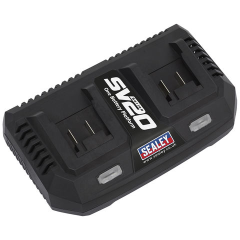 Image of Sealey Sealey CP20VMC2 Dual Battery Charger 20V Lithium-ion for SV20 Series