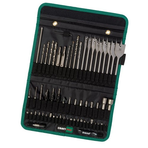 Image of Trend Trend Craft Pro Quick Release 60 Piece Drill Bit Set