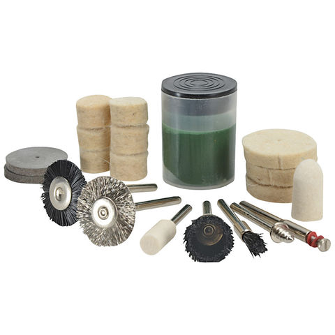 Silverline 216-Piece Rotary Tool Accessory Kit - Cutting, Grinding, Sanding & Polishing Set For Dremel & More