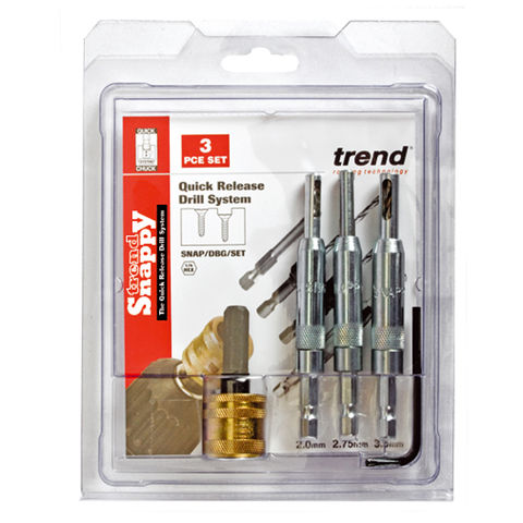Photo of Trend Trend Snap/dbg/set Snappy Drill Bit Guide Set