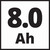 Einhell Power X-Change 18V 5-8Ah Multi-Ah Battery (Image thumbnail 5 of 6)