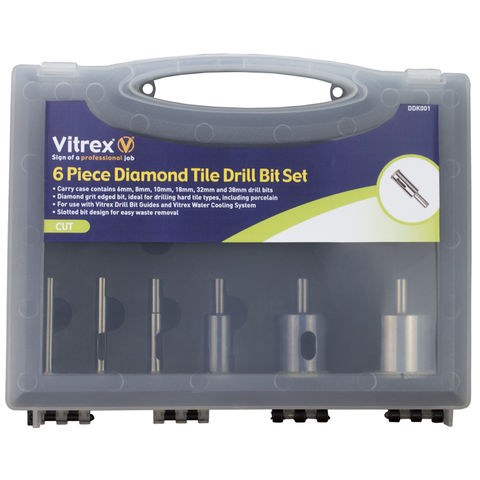 Photo of Vitrex Vitrex 6 Piece Diamond Tile Drill Bit Set