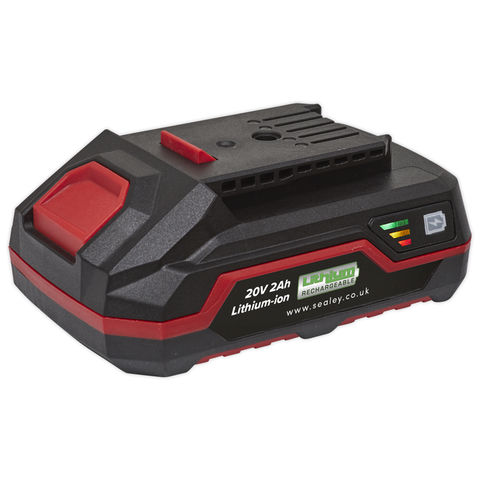 Image of Sealey Sealey CP20VBP2 Power Tool Battery 20V 2Ah Li-ion for CP20V Series