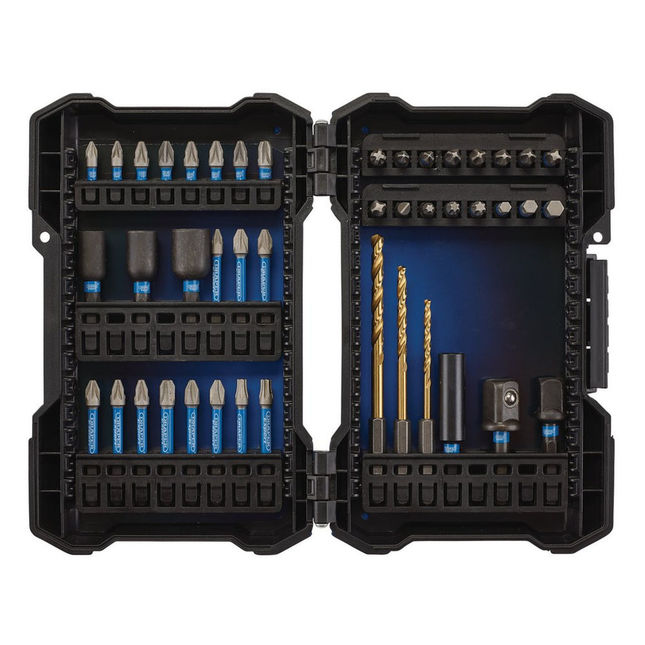 Draper Expert 1/4" Hex 44 Piece Impact Screwdriver Bit Set