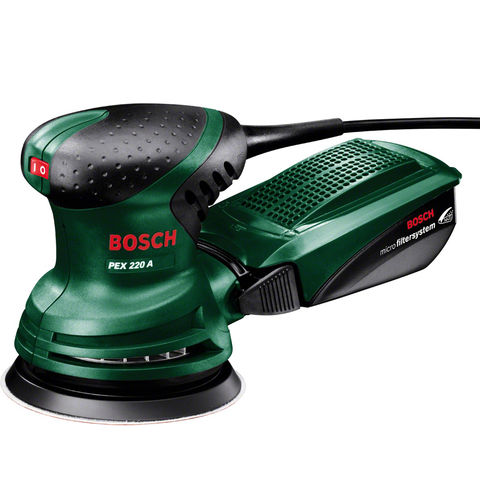 Photo of Bosch Bosch Pex220a 220w 125mm Random Orbital Sander