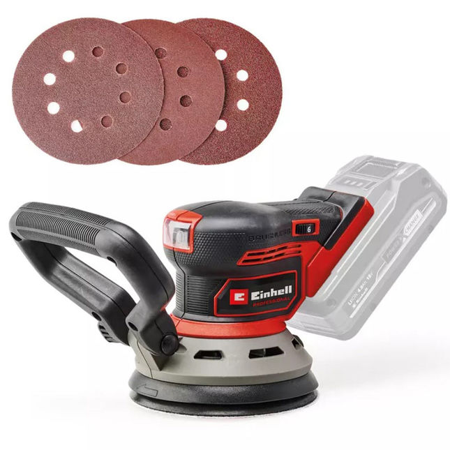 Einhell Power X-change Tp-rs18/32li 125mm Rotating Sander -bare Unit-