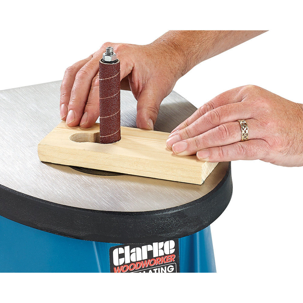 Clarke COBS1 Oscillating Bobbin Sander Machine Mart Machine Mart