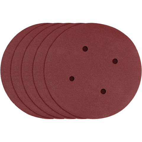 Image of Clarke Clarke 190mm Sanding Disc with Holes (5 Pack)