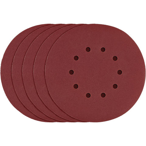 Image of Clarke Clarke 225mm Sanding Disc with Holes (5 Pack)