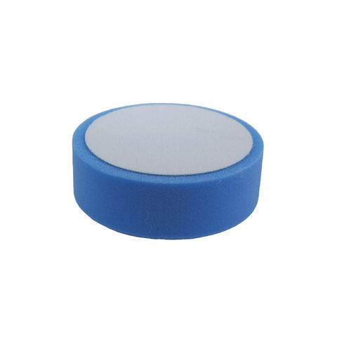 Image of National Abrasives Blue Hook & Loop Polishing Pad Foam Stage 2 (Medium) 150mm x 50mm