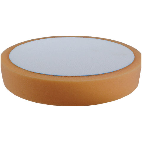 Image of National Abrasives Orange Hook & Loop Polishing Pad Foam Stage 2 (Medium) 150mm x 25mm