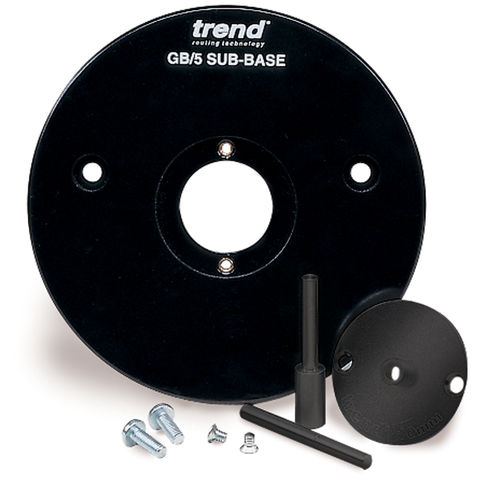 Trend GB/5/S Special Sub-Base, drilled to order