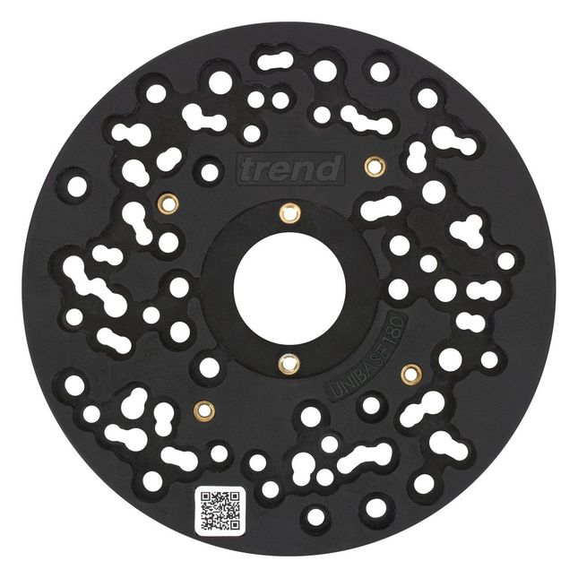 Trend Unibase/180 - 180mm Universal Plunge Router Sub-base