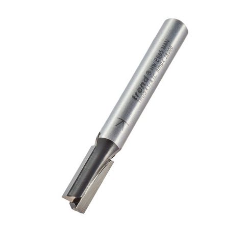 Photo of Trend Trend Tr07x1/4tc 8 X 19mm Two Flute Straight Cutter