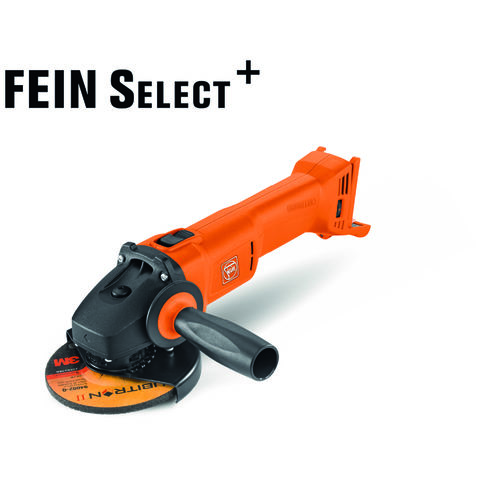 Image of Fein Select+ Fein Select+ CCG18-115BL 18V 115mm Cordless Angle Grinder (Bare Unit)