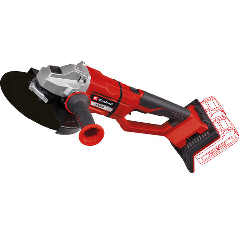 Image of Einhell Einhell Power X-Change AXXIO 36/230 Q 36V Cordless Angle Grinder (Bare Unit)
