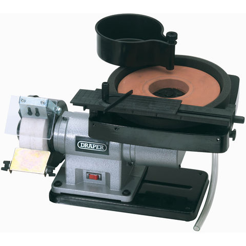 Image of Draper Draper GWD205A Wet and Dry Bench Grinder (230V)