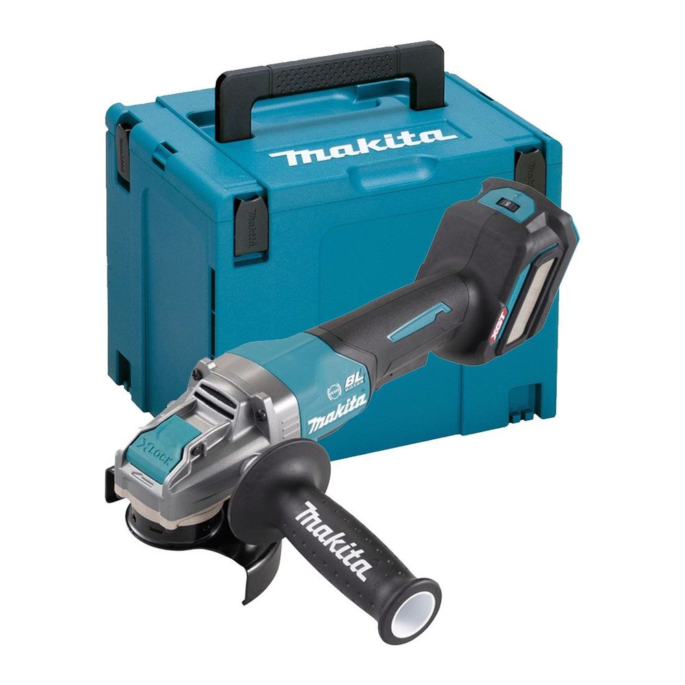 Makita GA043GZ02 40VMAX XGT 115mm Angle Grinder Bare Unit with Disc MakPac Case Machine Mart Machine Mart