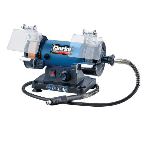 Photo of Clarke Clarke Cgp75f 3” Mini Grinder/polisher With Flexible Drive Shaft Assembly Kit