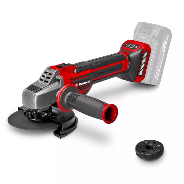 Einhell Tp-ag 18/125-ce Q Li-solo Constant Electronics Quick Release Brushless Angle Grinder - Bare Unit