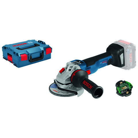 Image of Bosch Professional 18V Bosch GWS 18V-10 SC Professional Cordless Angle Grinder in L-Boxx (Bare Unit)