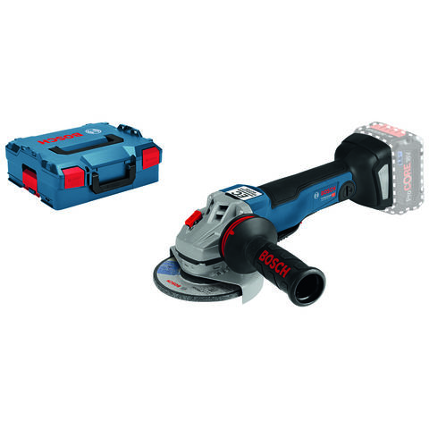 Image of Bosch Professional 18V Bosch GWS 18V-10 PC Professional Cordless Angle Grinder in L-Boxx (Bare Unit)
