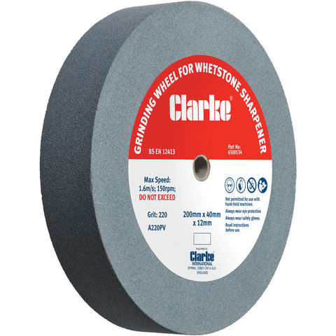 Image of Clarke Clarke 200 x 40 x 12mm Fine Grinding Wheel for CWS200B