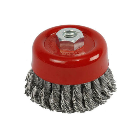 Photo of Clarke Cht554 - 80mm Wire Cup Brush -m14-
