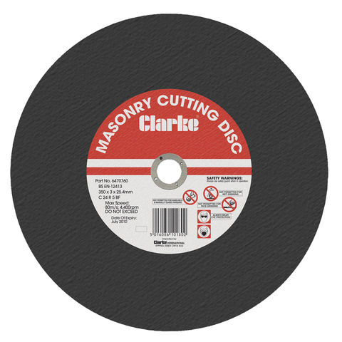 Image of Clarke Clarke 100mm DPC Masonry Cutting Disc