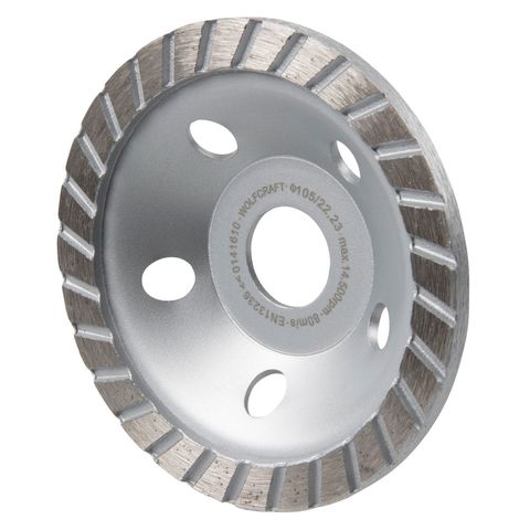 Image of Wolfcraft Wolfcraft 105mm Diamond Cup Grinding Disc
