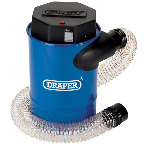 draper de1245 45l dust extractor 230v - machine mart