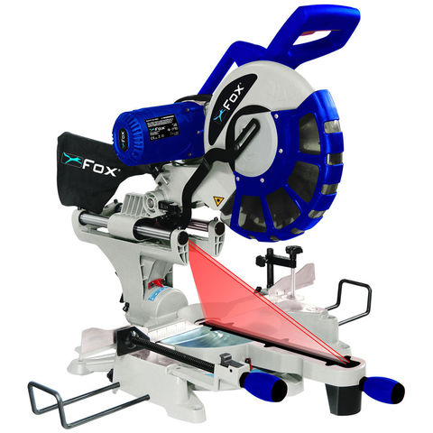 Image of Fox Fox F36-259DB 12" Double Bevel Mitre Saw (230V)