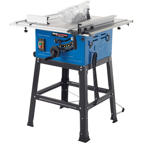 Clarke CTS17 10" (250mm) Extendable Table Saw with Stand