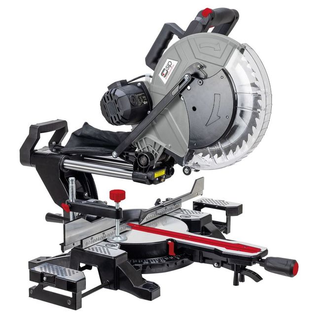 Sip 01505 305mm Sliding Compound Mitre Saw -230v- With Laser